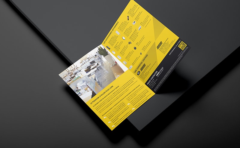 Dépliant publicitaire — Signum Imprimerie