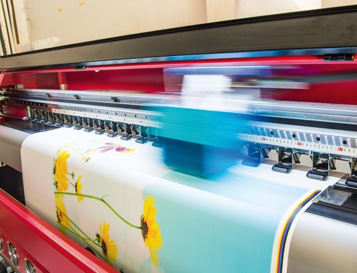 Impression grand format en sortie de traceur