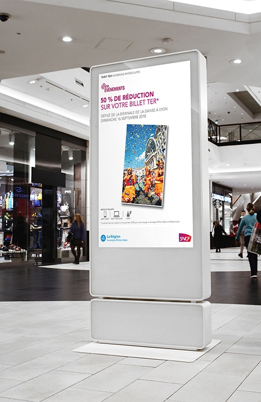 Panneau publicitaire — Signum Imprimerie