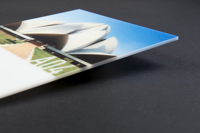Impression sur plexiglas — Signum Imprimerie