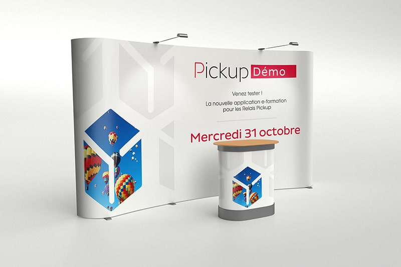 Stand parapluie — Signum Imprimerie
